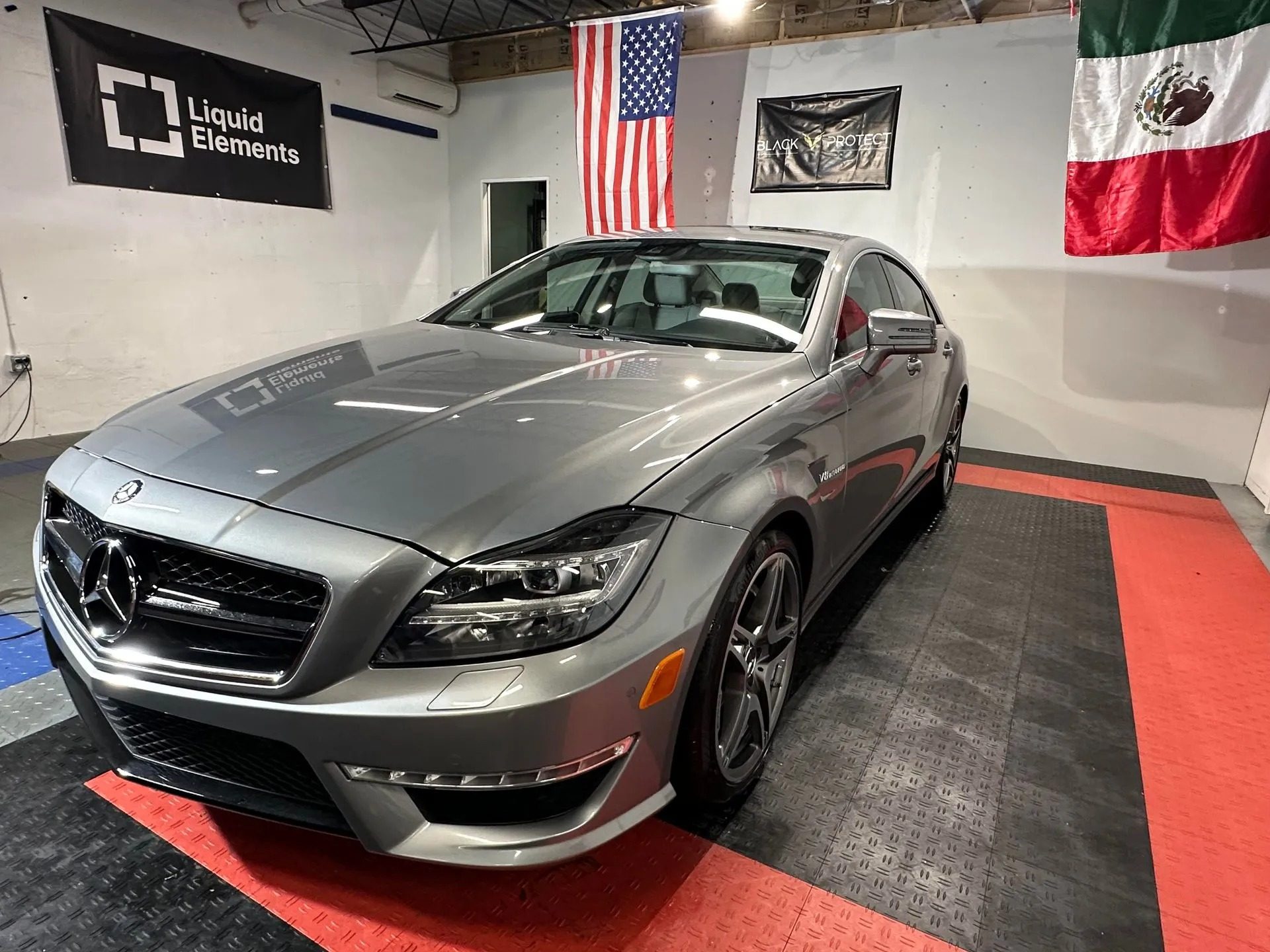 Mercedes-Benz before ceramic coating Windermere, FL — dirty paint