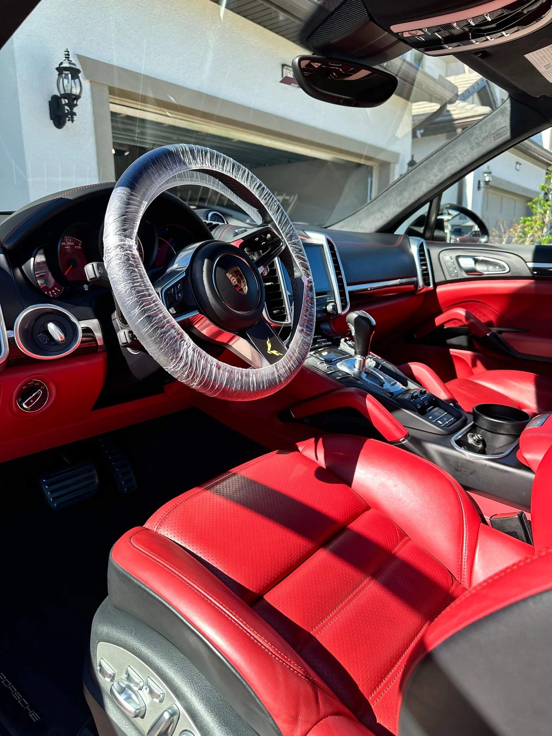 Interior detailing in Orlando, FL · Porsche leather conditioning · steam clean · pricing page