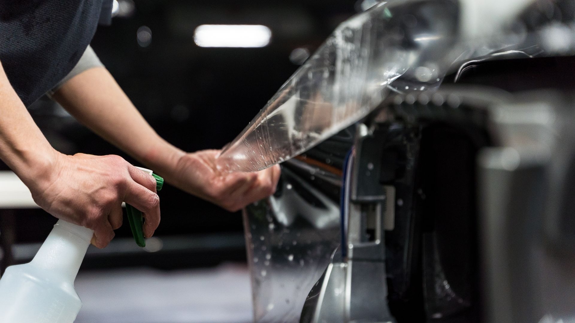 Paint correction in Orlando, FL · polishing vehicle clear coat with rotary polisher · paint correction page